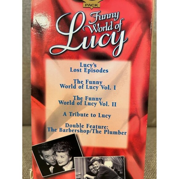 Funny World Of Lucy VHS Collector Series 5-Pack - Picture 2 of 8